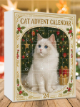 Kassihuvilistele Kasside advendikalender 2025 24 kassikujukesega 24 p&auml;eva J&otilde;ulude ettelugemiskalender Xmas ettelugemiskalender Kingitus S black
