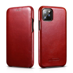 &Uuml;li&otilde;huke Ehtne Nahast Klapp&uuml;mbris iPhone 13 Mini 5,4-tollisele Retro Stiilis Magnetilise S&otilde;rmej&auml;ljevastase Viimistlusega iPhone 13 Pro Max 6.7 punane
