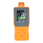 Kaasaskantav osoonim&otilde;&otilde;tur 0-10,0 PPM O3 Temperatuuri ja niiskuse m&otilde;&otilde;tur 2,8-tolline t&auml;isv&auml;rviline LCD-ekraan Multifunktsionaalne &otilde;hukvaliteedi monitor 2500mAh liitiumaku oranž