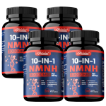 Pslalae - 30 000 mg NMNH Toidulisand - Resveratrool - Naha ja rakulise tervise jaoks 120*4