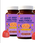Laste aju ja keskendumise toidulisand - Safran, Magneesium, L-teaniin - Marja 60 tk 2pack
