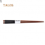 Jaapani stiilis naturaalsest puidust traadist kaunistusega lauan&otilde;ud Keskkonnas&otilde;bralikud s&ouml;&ouml;gipulgad, v&auml;&auml;rtuslik kingitus 1#