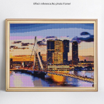 Teemantmaaling Ristpistes Bridge Mosaic 5D DIY Teemanttikandid 20X30CM