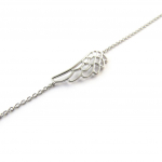 Les Tr&eacute;sors De Lily [N5385] - Bracelet Argent 'Les Ailes d'Ange' argent&eacute; (rhodi&eacute;) h&otilde;be