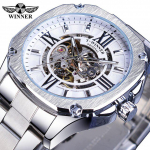 T-v&otilde;itja unikaalsed meeste ruudukujulised mehaanilised k&auml;ekellad, automaatne roostevabast terasest rihmaga meeste spordikell