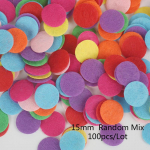 100 tk K&auml;sitsi valmistatud lehed DIY tarvikud &uuml;mmargused viltpadjad kangaplaastrid