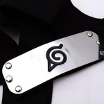 Peapael Naruto peapael, Leaf Village, logo Konoha, Kakashi Akatsuki, liikmete peapael, Cosplay kost&uuml;&uuml;m must