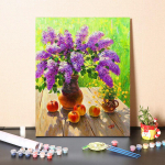 DIY v&auml;rvid numbrite j&auml;rgi &otilde;limaali komplekt L&otilde;uend DIY &otilde;limaal numbrite j&auml;rgi Seinakunsti kaunistused kodukinki kunstiks ja hobideks 40x50cm no frame