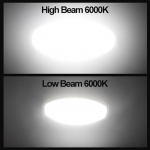 10000Lm H4 LED Mootorratas H6 BA20D LED Mootorratta esitulede pirnid CSP Objektiiv Valge Kollane Hi Lo Lamp Rolleri tarvikud Udutuled 12V H4