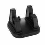 VAORLO 360&deg; autotelefoni hoidik, pehme silikoonist libisemisvastane matt mobiiltelefoni kinnitusalused, toetab auto GPS-i armatuurlaua kronstein must