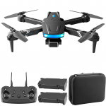LS-878 RC droon kaameraga 4K Wifi FPV kahe kaameraga droon mini kokkupandav neljakopteri m&auml;nguasi lastele 2 batteries