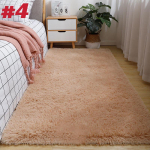 Elutoa vaibad Imitatsiooniga villapadi karusnahast vaip pikkade juustega pehme pl&uuml;&uuml;s magamistoa diivan 120x200cm