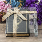 Quran, Tasbih and Essence in Customizable Craft Box | Quran Gift | Islamic Birthday Gift | Islamic Engagement Gift | Islamic Gift Set