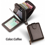 Ehtsast nahast juhiluba ID-kaardi hoidja Rahakott Meeste ja naiste krediitkaardikohver Rahakotid Rahakott Kaardikott &Auml;ritarvikud