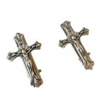 Gooti risttukk Pardnokk Klamber Vintage Juukseklambrid Halloween Trendikas hobusesabadekoor Libisemiskindlad Cosplay Juukseklambrid