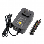 3 V 4,5 V 5 V 6 V 7,5 V 9 V 12 V 2 A 2,5 A AC/DC Adapter Reguleeritav universaalne toiteadapter 30 W US Plug