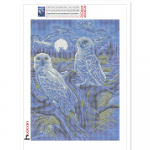 HUACAN 5d Teemantpilt Lootose ristpiste komplektid T&auml;isteemanttikanditega lillmosaiikvaas K&otilde;ik k&auml;sit&ouml;&ouml;ks kodukaunistuseks Full Square 20*30 cm