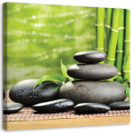 L&otilde;uenditr&uuml;kk Bamboo Stones Zen Spa 30x30 roheline