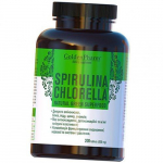Spirulina ja Chlorella, Spirulina pluss Chlorella, Golden Pharm 200tab (71519004) 200tab