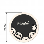 GIMIRO Mouse Pad Panda Printing &uuml;mmargused hiirematid 20cm x 20cm must