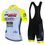 2023. aasta suvine luminofoorroheline rattas&auml;rkide komplekt meeste l&uuml;hikeste varrukatega MTB jalgratturi rattariided Maillot Ropa Ciclismo &uuml;htne &uuml;likond XL