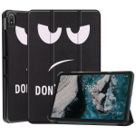 Nokia T20 T 20 T10 T 10 &uuml;mbrise 2022 PU-nahast kolmekordselt kokkupandava aluse magnetiline klappkaas telefonile Funda Nokia T20 T10 2021 Tablet Kids For Nokia T20 2021