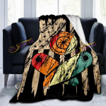 Klassikaline flipperim&auml;ngu tekk multikas Klassikaline treening retrom&auml;ng Super Plush dekoratiivne tekk elutoa m&auml;ngutoa kontor 75x90cm