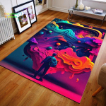 M&auml;ngukontroller M&auml;ngu 3D prinditud vaip elutoa vaipade jaoks Matkamatid Libisemisvastane vaip Joogamatt Kingitus poisile 160cm x 230cm