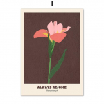 Kirsi&otilde;ied Tulbid Maasika lillevaas Seinakunst L&otilde;uendimaaling Plakatid ja Prindid Seinapildid elutoa sisekujunduseks Ilma raamita 21*30cm