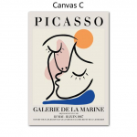 Seinakunst Picasso abstraktne joon N&auml;gu inimkeha l&otilde;uendimaali galerii P&otilde;hjamaade plakatid ja tr&uuml;kised Dekoorpildid elutuppa ilma raamita 21*30cm