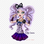 Ever After High Personajes Cheshire Cat Cheshire Triikraud soojus&uuml;lekandel Printimine Vin&uuml;&uuml;lplaastrid Kleebis riietele Ise ise tehke aplikatsioonid pestavad plaastrid