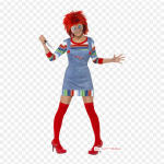 Chucky Chibi triikraud soojus&uuml;lekandel tr&uuml;kkimisel Vin&uuml;&uuml;lplaastrite kleebis r&otilde;ivaste DIY aplikatsioonide jaoks pestavad plaastrid