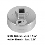 14 Flutes Mutriv&otilde;ti 65 mm &Otilde;ige pistik Otsene paigaldus