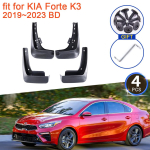 4x jaoks KIA Forte K3 2022 2023 BD porilapid pritsmekaitsed klapid porikaitsed poritiiba esiratta auto stiimul gray