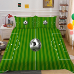 Football Match Home voodipesu komplekt Tekikate Padjap&uuml;&uuml;r Kodu voodipesukomplekt AU/EL/USA t&auml;issuuruses &uuml;he-/kaheinimesevoodi Baby 100x135cm