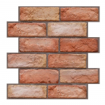 10 tk 3D plaatidega telliskivi seinakleebis isekleepuv veekindel PVC paneelitapeet 30*30cm