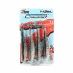 Zman Pehme lant SwimmerZ 4 tolli 4 / Pack Bad Shad (6268)