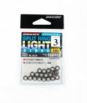 Peibutusr&otilde;ngad R-1 Split Rings Light Class Black, Suurus 3 (1238)