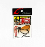 Omanik JR-14 Worm Hook Jika Rig Spin suurus 1 (6890)