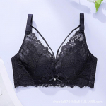 Aluspesu Naiste &uuml;li&otilde;huke seksikas pits, ilus seljaosa, k&uuml;ljepiim, l&otilde;tvumisvastane rinnahoidja, suvine 34/75BC