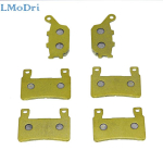 LMoDri Front Rear Brake Pads Brakes for CBR 929 RR-FIREBLADE 2000-2001,CBR 600 F4/F4I sport 1999-2004,CBR 900rrr beige