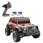Kaugjuhtimispuldiga auto 1/16 2,4 GHz 38 km/h maastikuautod 4WD ronimisauto kingitused lastele 2 battery punane