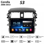 9-tolline Android Carplay Toyota Corolla E140/150 2006-2013 autoraadio Multimeedia videopleier GPS-navigatsioon WIFI 2+32GB 2+32GB