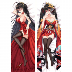 180 cm saabumine animem&auml;ng Azur Lane padjakatted Eagle Union USS Dakimakura &uuml;mbris 3D kahepoolne voodipesu kallistav keha padjap&uuml;&uuml;r 40x120cm Peach Skin