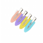 2/3/4 tk Lihtne Sakura Roosa &Otilde;mblusteta Juukseklambrid Naiste Atsetaadist leht ilma paindeta tukkide Klamber Pardnokk-klambrid Juuksen&otilde;elad Juuste kujundamise t&ouml;&ouml;riist