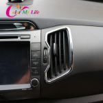 V&auml;rviline My Life 2tk Car Center kroomi &otilde;huava dekoratsiooniga katte kleebis Kia Sportage R Sportager 2012 - 2015 jaoks