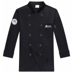 Hingav Chef Uniform Solid Color Plus Size Pure L must