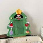 Uus saabunud Kawaii j&otilde;uluseeria plush fotokaardihoidja Kpop fotobussikaardi kaitse&uuml;mbris kott ripats kirjatarbed roheline