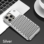Luksuslik alumiiniumsulamist kaitsev metallraami &uuml;mbris iPhone 14 Plus 13 Pro Max aroomiteraapia &otilde;&otilde;nsa soojust hajutava telefoni kate jaoks for iphone 15 h&otilde;be