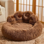 Lemmikloomakoerte diivanvoodid v&auml;ikestele koertele Soojad aksessuaarid Suur koerte voodimatt Lemmikloomad Kennel Pestav Palus keskmine korv Kutsika Kasside tarvikud S 50cm (Pets up to 5 kg)